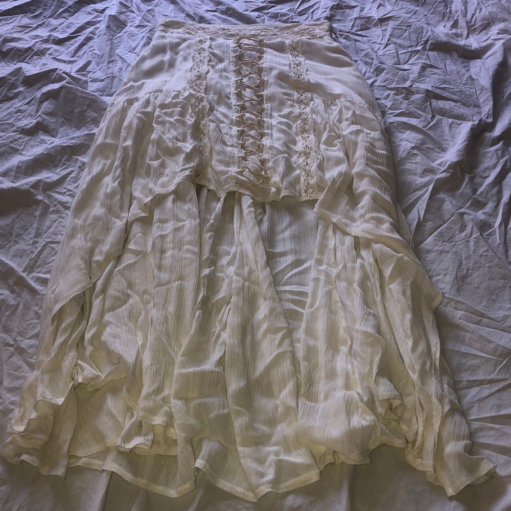 LF high low skirt